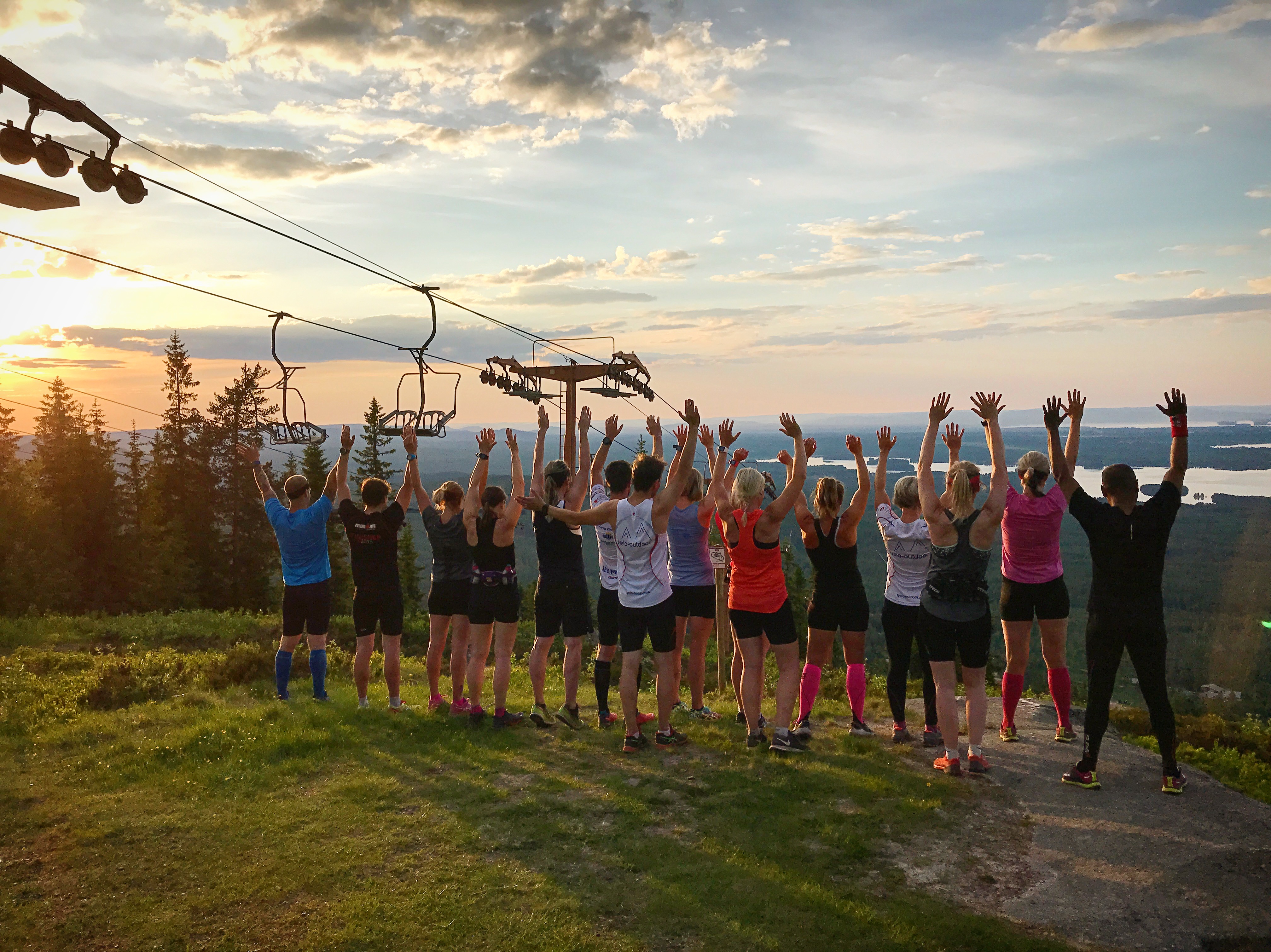 Gruppträning och kurser i längdskidor och löpning – gemenskap och inspiration med Fysio-outdoor.